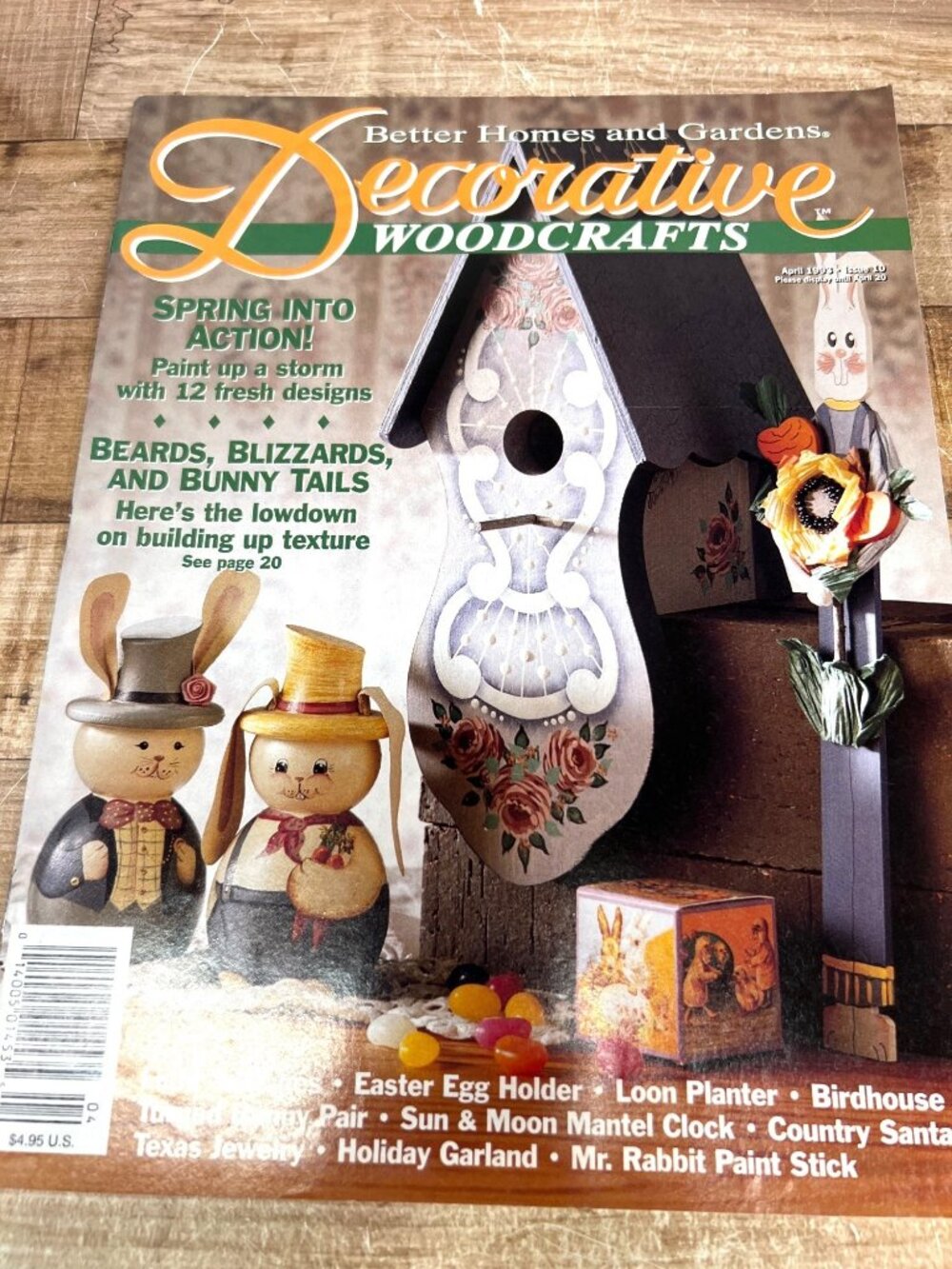 Better Homes And Gardens Decorative Woodcrafts April 1993 Magazine